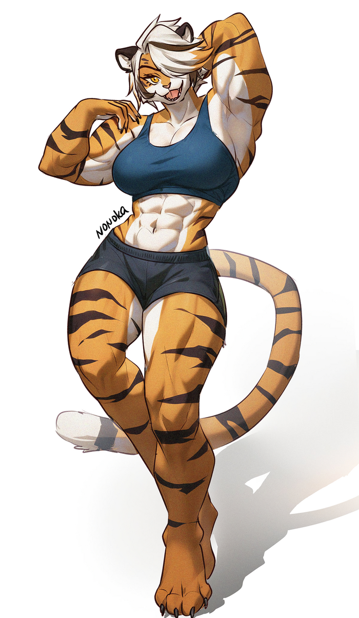  Muscleart,  , , , , , Furry Feline, Furry Tiger,  , Nonoka